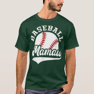 Loud and Proud Mamaw Baseball Grandma Family That' T-Shirt