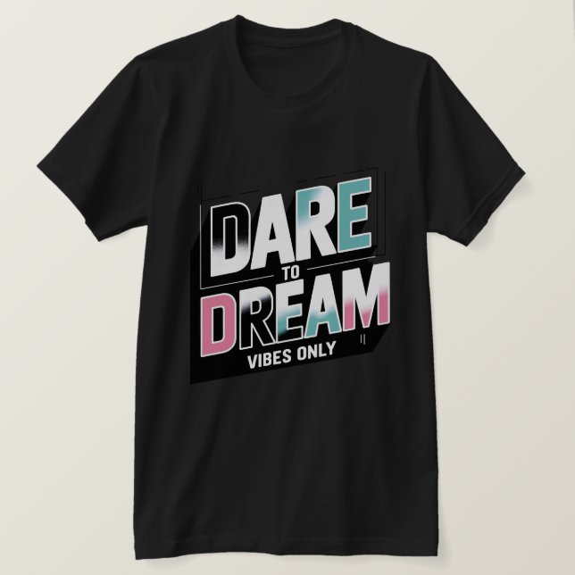 Loud & Clear: Bold Typography Tees (Design Front)