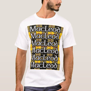 Loud MacLeod Clan Scottish Tartan T-Shirt