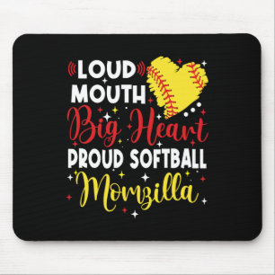 Loud Mouth Big Heart Proud Softll Momzilla Mother' Mouse Pad