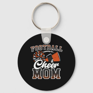 Loud Proud Footll And Cheer Mum Cheerleader Mum Ma Key Ring