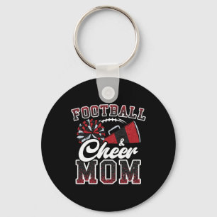 Loud Proud Footll And Cheer Mum Cheerleader Mum Ma Key Ring