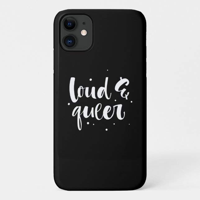 Loud & Queer Case-Mate iPhone Case (Back)