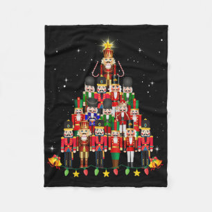 Loudest Nutcracker Group Matching Family Holiday F Fleece Blanket