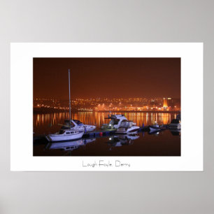 Lough Foyle, Derry Poster