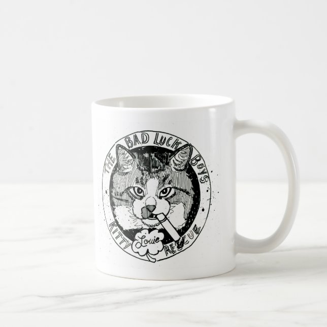 louie coffee mug (Right)