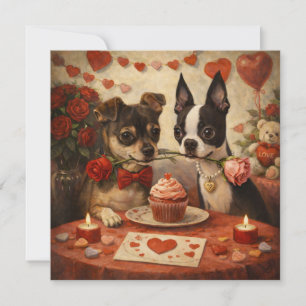 Louie & Luna Wish You a Happy Valentine's Day 4 Card
