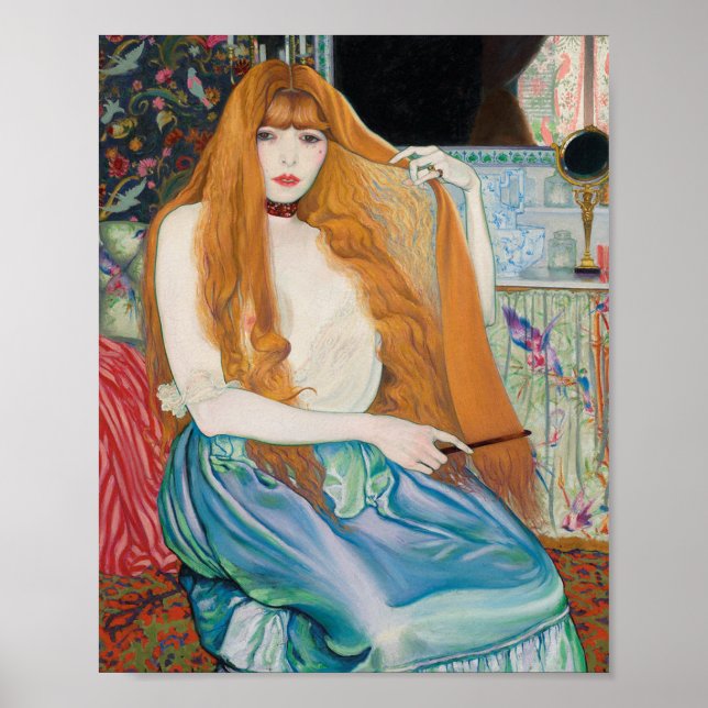 Louis Anquetin - Woman at Her Toilet Poster (Front)