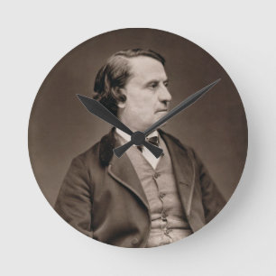 Louis Blanc (1813-82), from 'Galerie Contemporaine Round Clock
