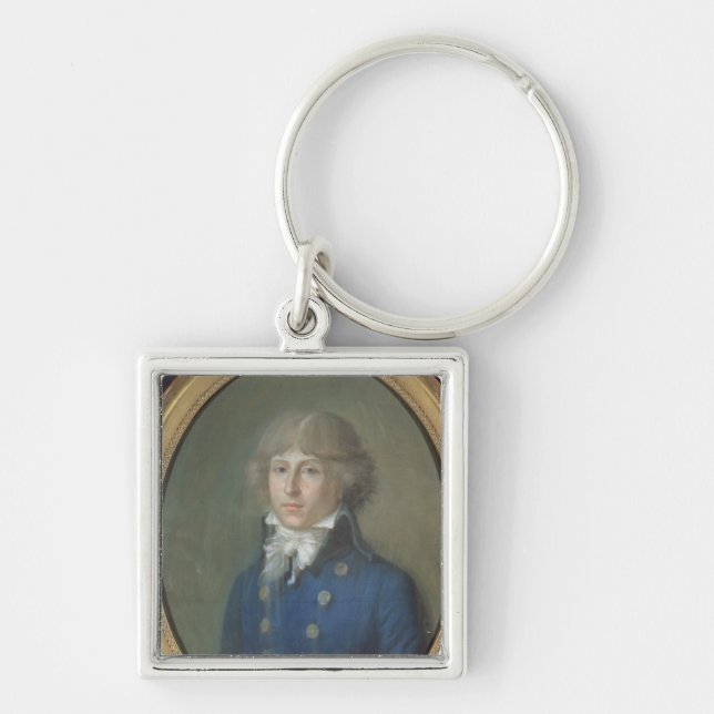 Louis de Saint-Just Key Ring (Front)