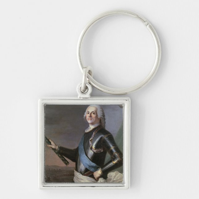 Louis Francois Armand Vignerot du Plessis Key Ring (Front)