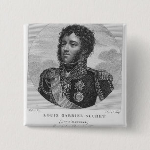 Louis-Gabriel Suchet  Duke of Albufera 15 Cm Square Badge