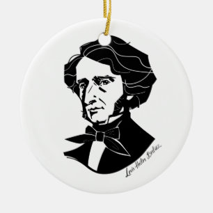 Louis-Hector Berlioz Ceramic Ornament
