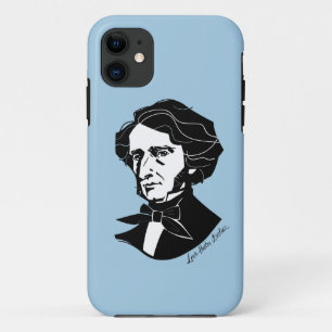 Louis-Hector Berlioz  (on coloured background) iPhone 11 Case