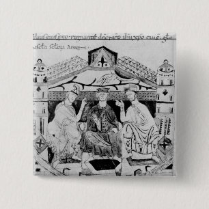 Louis I the Pious 15 Cm Square Badge