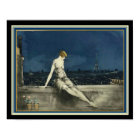 Louis Icart "Balcony in Paris"  Deco Print 16x20