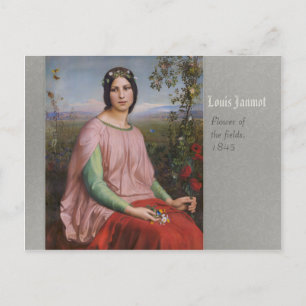 Louis Janmot Flower of the fields CC0773 Postcard