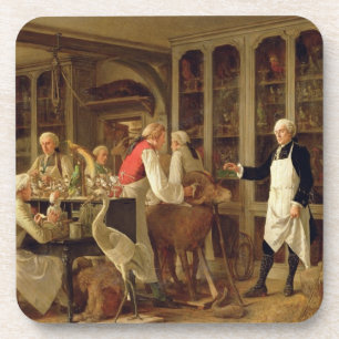 Louis Jean Marie Daubenton (1716-99) in his Labora Coaster