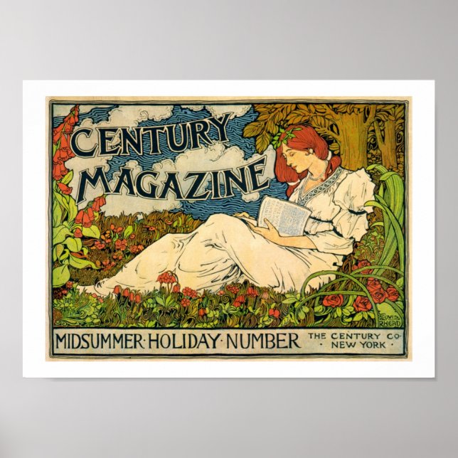 Louis John Rhead-Century Magazine Poster (Front)