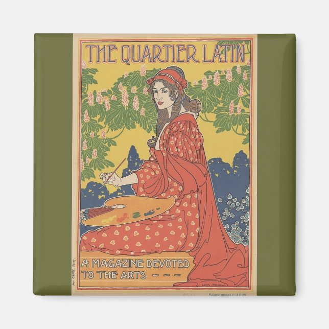 Louis John Rhead Magnet (Front)
