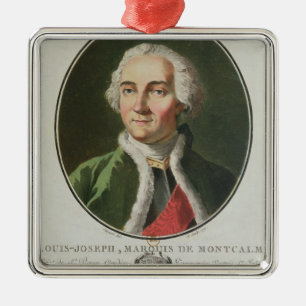 Louis-Joseph de Montcalm 1790 Metal Ornament
