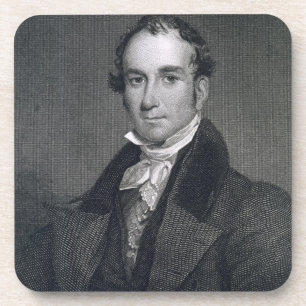 Louis McLane, engraved by Thomas Kelly (c.1795-c.1 Coaster