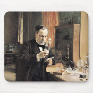 Louis Pasteur in his Laboratory, 1885 Mouse Pad