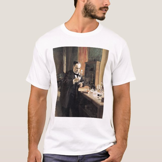 Louis Pasteur  in his Laboratory, 1885 T-Shirt (Front)