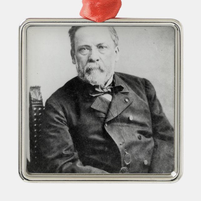 Louis Pasteur Metal Ornament (Front)