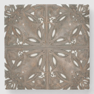 Louis Sullivan Ornament Design Stone Coaster