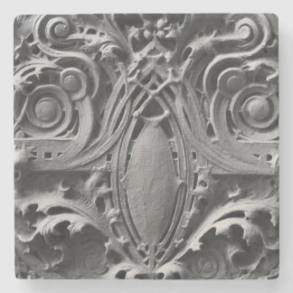 Louis Sullivan Spandrel Panel Detail Stone Coaster