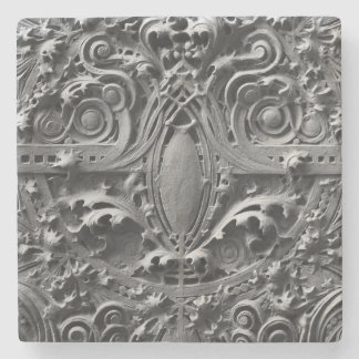 Louis Sullivan Spandrel Panel Detail Stone Coaster