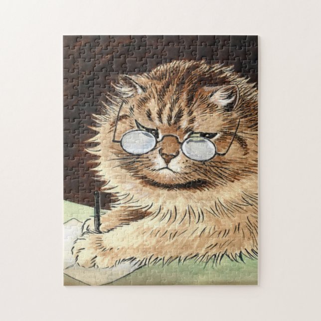 LOUIS WAIN CAT JIGSAW PUZZLE (Vertical)