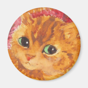 Louis Wain cat Magnet