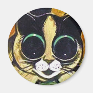 Louis Wain cat Magnet