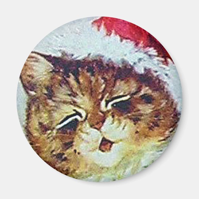 Louis Wain cat Magnet (Front)
