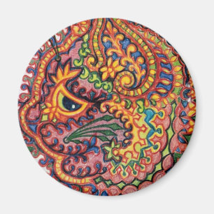 Louis Wain cat Magnet