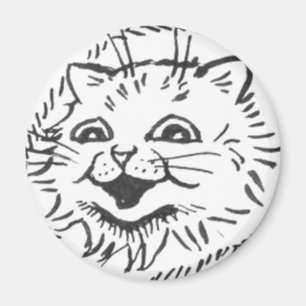 Louis Wain cat Magnet