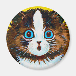 Louis Wain cat Magnet