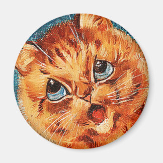 Louis Wain cat Magnet