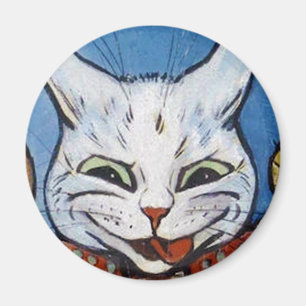 Louis Wain cat Magnet