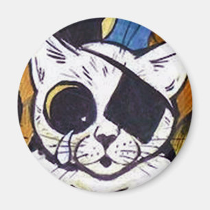 Louis Wain cat Magnet