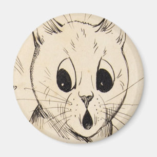 Louis Wain cat Magnet