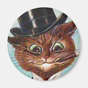 Louis Wain cat Magnet