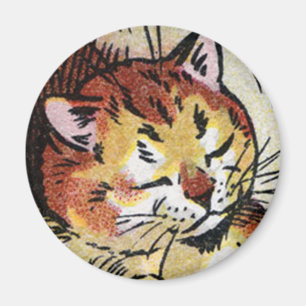 Louis Wain cat Magnet