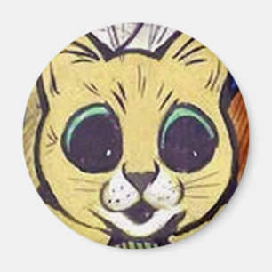 Louis Wain cat Magnet