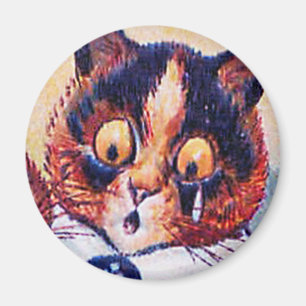 Louis Wain cat Magnet