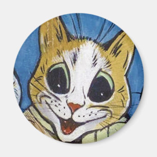 Louis Wain cat Magnet