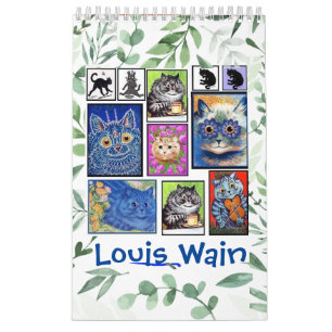 Louis Wain, Cat Paintings Calendar