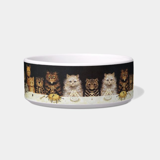 Louis Wain Cat Thanksgiving Bowl (Left)